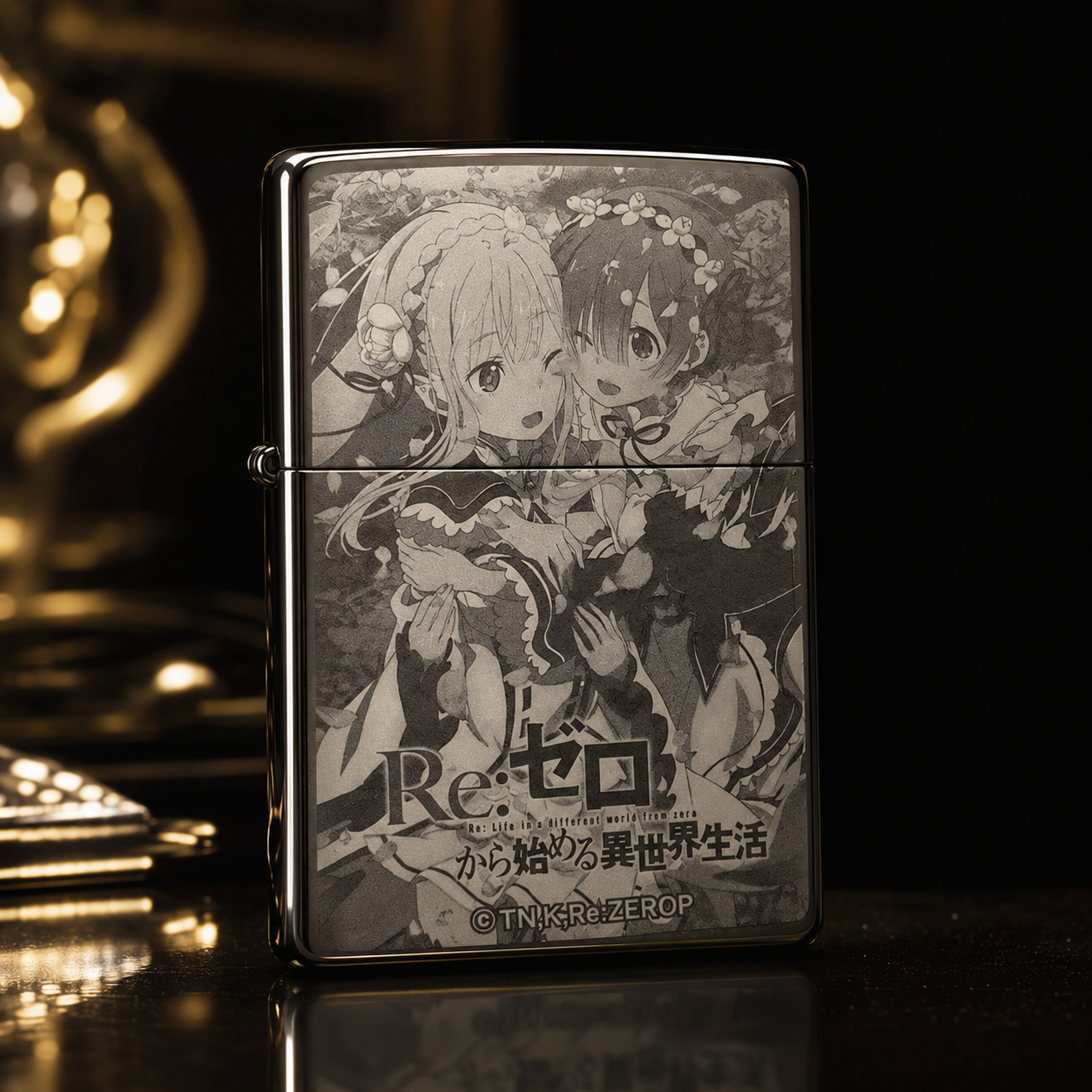 Zippo 打火機 日版原版機 動漫-從零開始的異世界生活(黑冰)