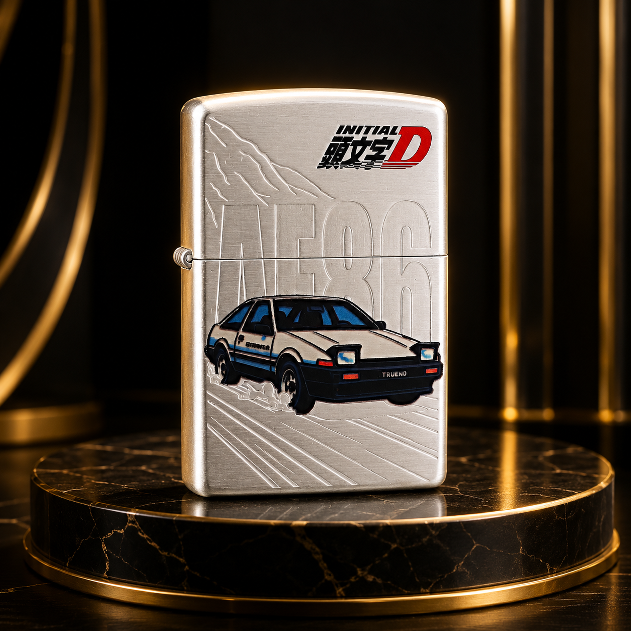 Zippo AE86 頭文字D款