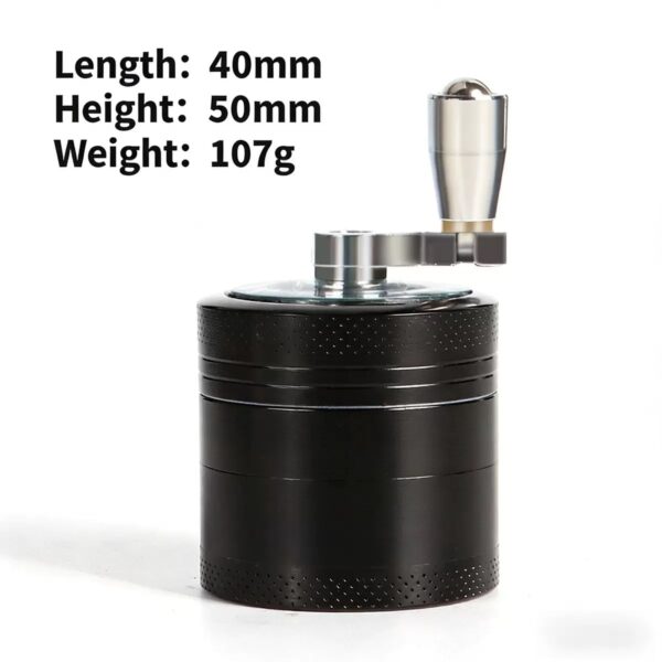 鋅合金手搖研磨器40mm