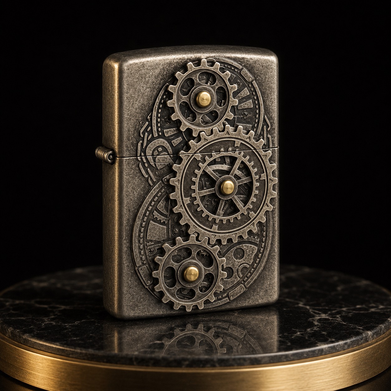 Zippo 打火機 機械齒輪-日版原版機