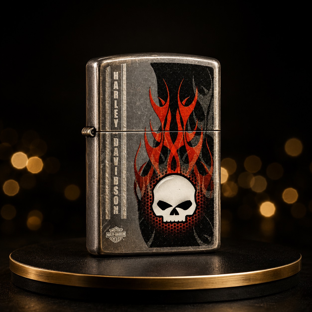 Zippo 打火機 哈雷惡靈騎士