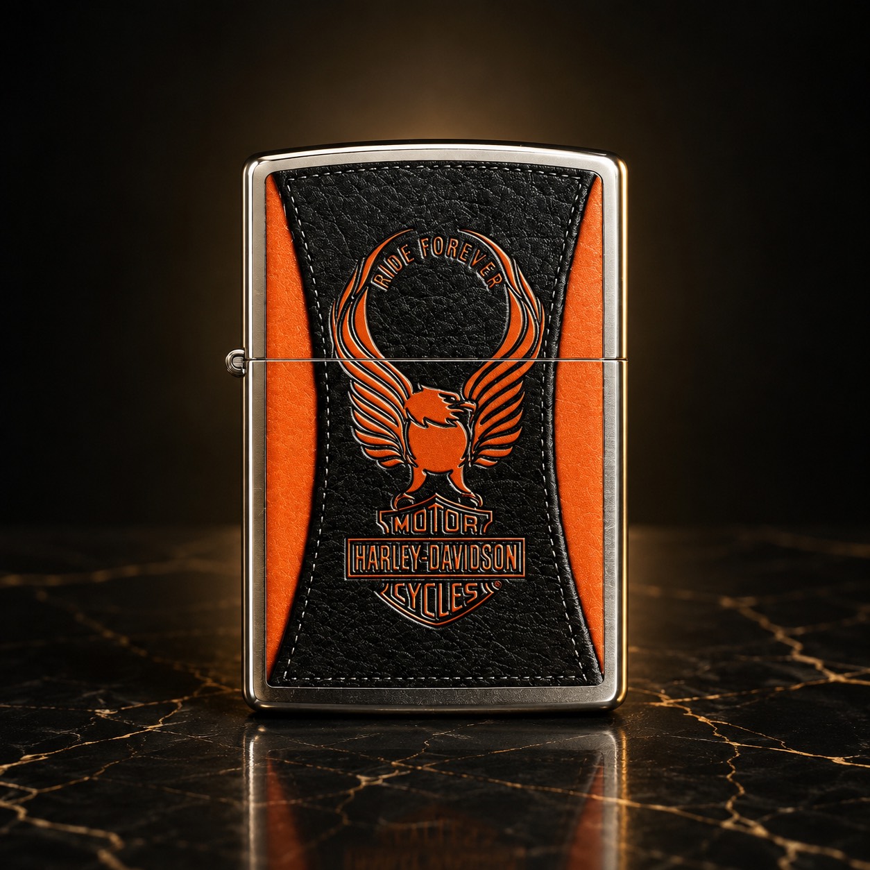 Zippo 打火機 哈雷騎士