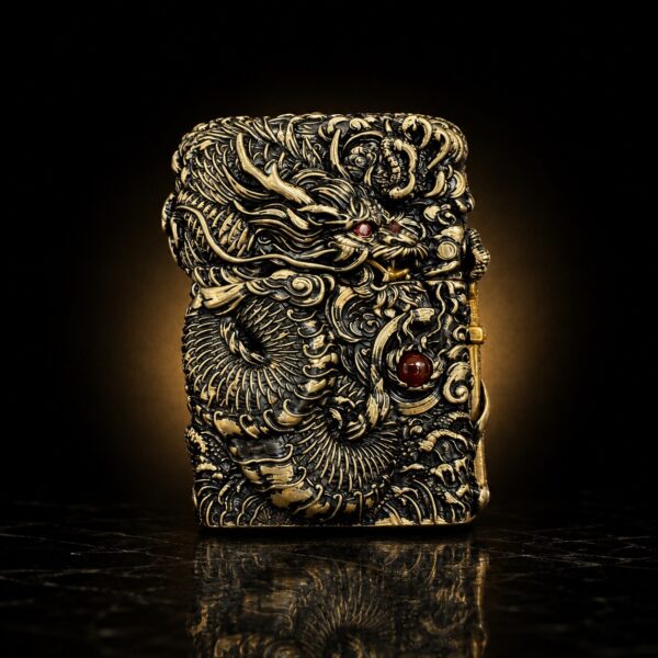 Zippo 打火機 降龍八卦重裝甲