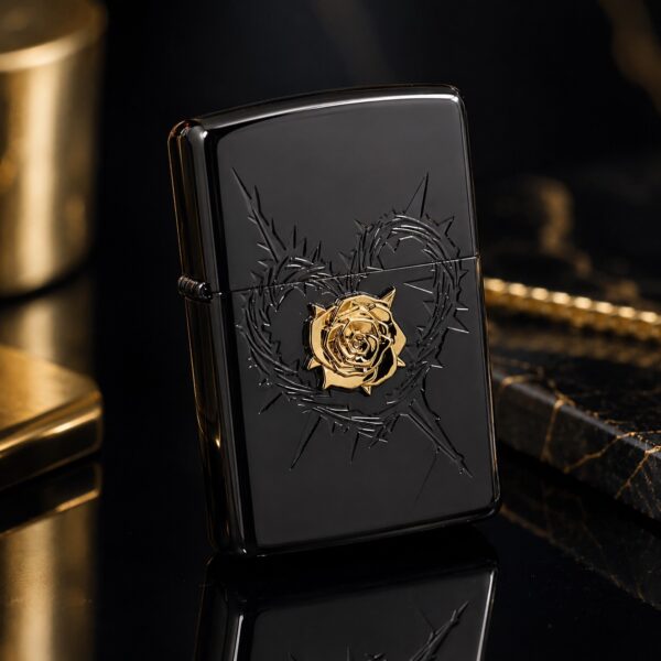 S__30826502_0 Zippo荊棘玫瑰