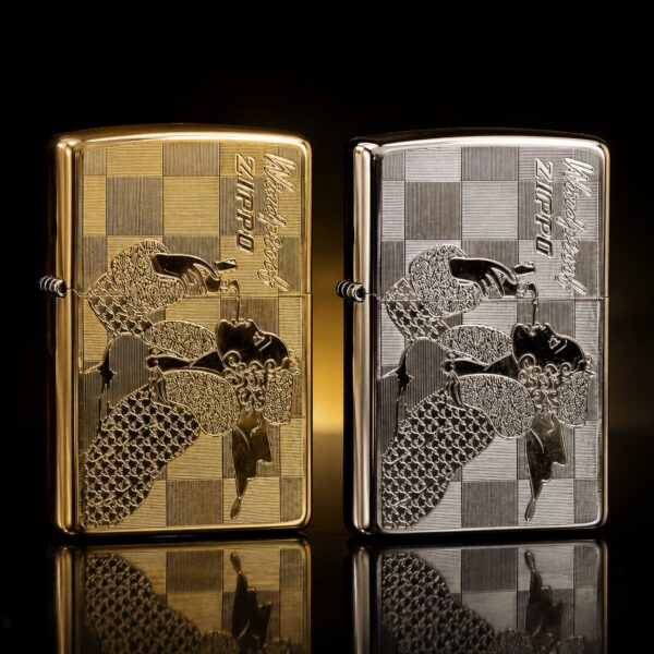 S__229163138_0 Zippo 打火機 橫版風中女郎
