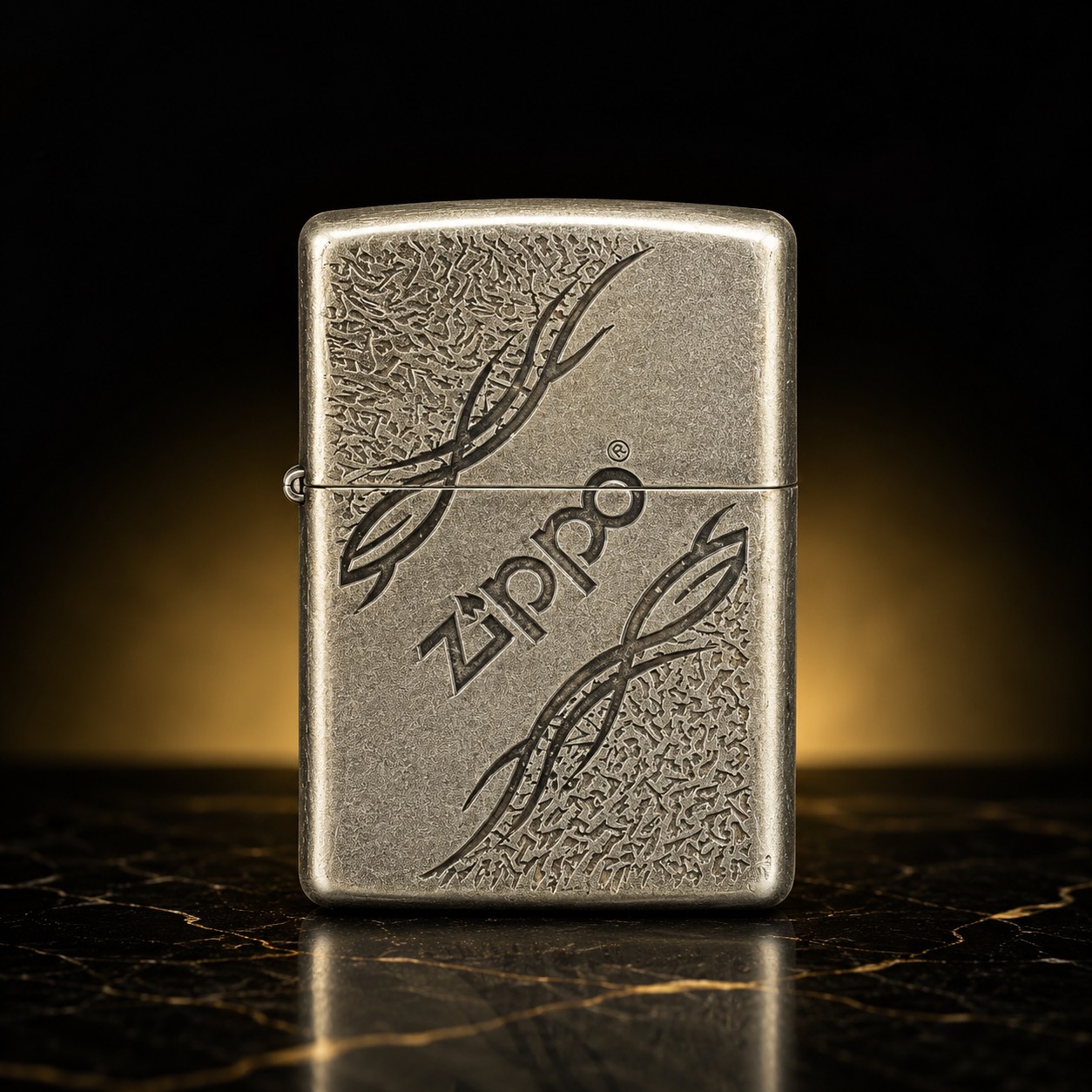 Zippo 打火機 波紋紋身圖機