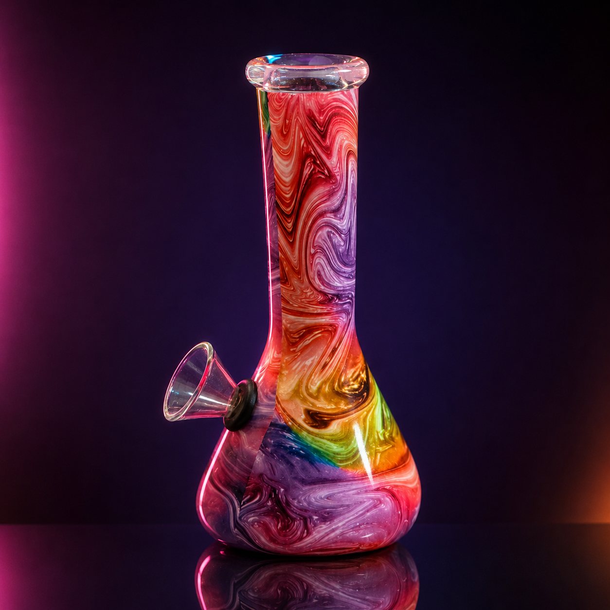 三角錐型迷你 Bong 水煙壺